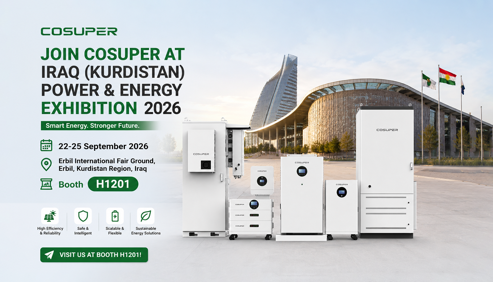 Feira de Eletricidade e Energia do Iraque (Curdistão) 2026